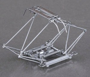 (HO) パンタグラフ PT42 2本ホーン 銀 (1個入り) (鉄道模型)