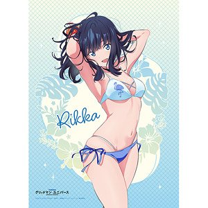 グリッドマン ユニバース 描き下ろしB2タペストリー (宝多六花/水着) Wスエード (キャラクターグッズ)