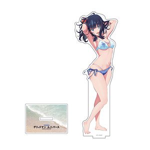 グリッドマン ユニバース 描き下ろし特大アクリルスタンド (宝多六花/水着) (キャラクターグッズ)