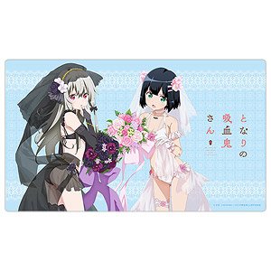 Ms. Vampire who Lives in My Neighborhood. [Especially Illustrated] Rubber Mat (Sophie & Akari / Wedding Swimwear) (Card Supplies)