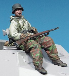 Waffen SS half-truck rider for Sd.Kfz. 251 (WW II) #3 (Plastic model)