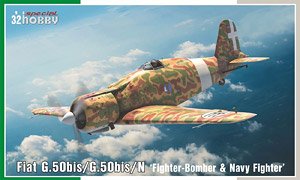 Fiat G.50bis/G.50bis/N `Fighter-Bomber & Navy Fighter` (Plastic model)