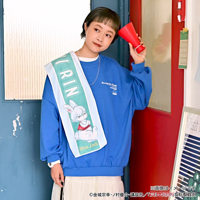 Blue Lock Ms LUTRA Collabo Muffler Towel (Rin Itoshi) (Anime Toy) その他の画像3