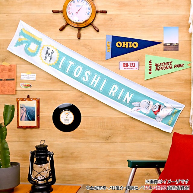 Blue Lock Ms LUTRA Collabo Muffler Towel (Rin Itoshi) (Anime Toy) その他の画像5