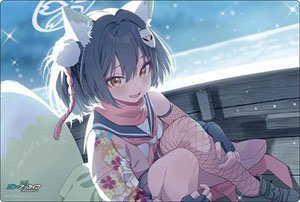 Bushiroad Rubber Mat Collection V2 Vol.1409 Blue Archive [Izuna] Memorial Lobby Illust Ver. (Card Supplies)