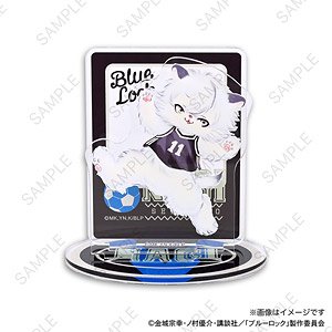 Blue Lock Ms LUTRA Collabo Acrylic Stand (Seishiro Nagi) (Anime Toy)