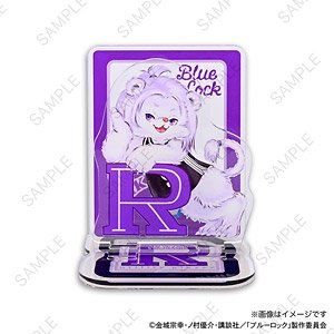 Blue Lock Ms LUTRA Collabo Acrylic Stand (Reo Mikage) (Anime Toy)
