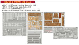B-17F パートII ビッグEDパーツセット (エデュアルド用) (プラモデル)