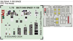 F-15D スペース内装3Dデカール w/エッチングパーツセット (ファインモールド用) (プラモデル)