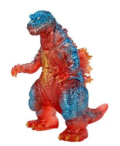 CCP Middle Size Series Godzilla EX [Vol.5] Godzilla (2001) Retro Red Clear Ver. (Completed)