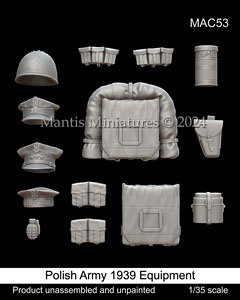 Polish Army 1939 Equipment (Plastic model)