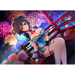 Shinovi Master Senran Kagura New Link B2 Tapestry (Asuka / 81 Days Sakari, Legend Pairnyuu Festival) (Anime Toy)