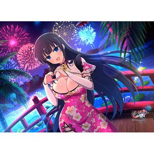 Shinovi Master Senran Kagura New Link B2 Tapestry (Ikaruga / 81 Days Sakari, Legend Pairnyuu Festival) (Anime Toy)