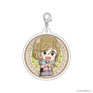 Laid-Back Camp Season 3 Cup Noodle Series: Acrylic Key Ring Aoi (Anime Toy)