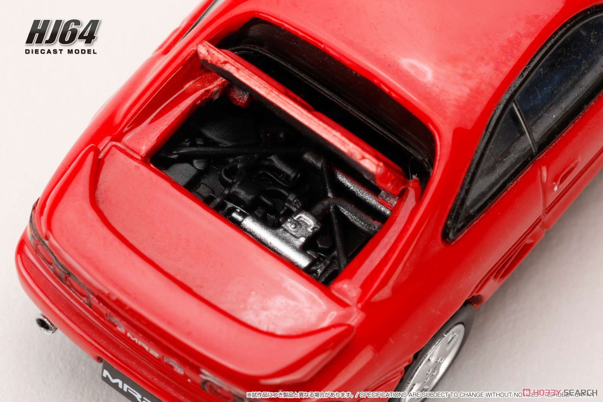 Toyota MR2 (SW20) GT-S (1993) Super Red II (Diecast Car) その他の画像1