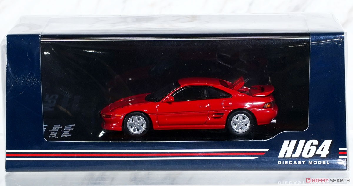 Toyota MR2 (SW20) GT-S (1993) Super Red II (Diecast Car) パッケージ1