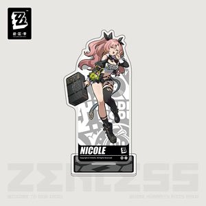 Zenless Zone Zero Standing Picture Series Cunning Hares Chara Acrylic Stand Nico (Anime Toy)