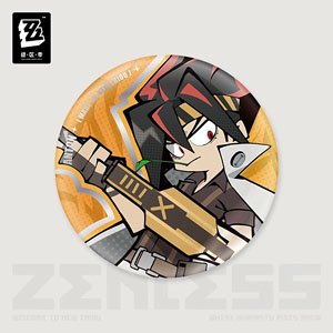Zenless Zone Zero New Eridu Series Belobog Heavy Industries Deformed Can Badge Anton (Anime Toy)