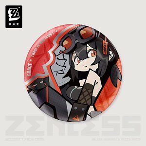 Zenless Zone Zero New Eridu Series Belobog Heavy Industries Deformed Can Badge Grace (Anime Toy)