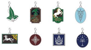 The Lord of the Rings Charm Collection (Set of 8) (Anime Toy)
