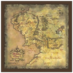 The Lord of the Rings Place Mat (Anime Toy)