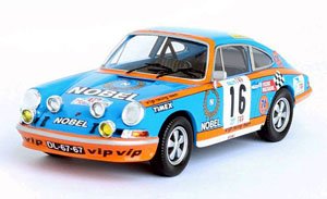 ポルシェ 911 S 1973年ポルトガルラリー 10位 #16 Govanni Salvi/Jose Barbosa da Gama (ミニカー)