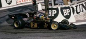 ロータス72E 1973年モナコGP勝者 ＃2 R.ピーターソン (ミニカー)