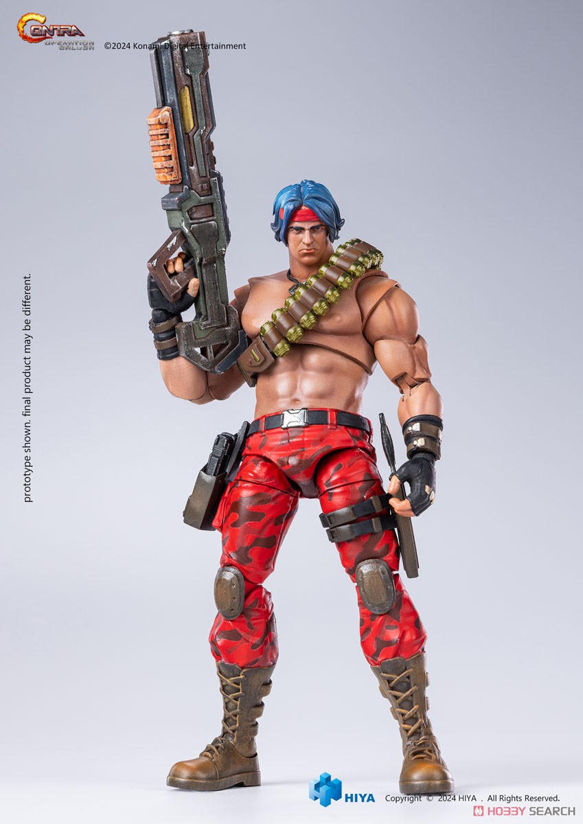 Contra: Operation Galuga 1/12 Exquisite Basic Action Figure Lance Bean (Completed) 商品画像3