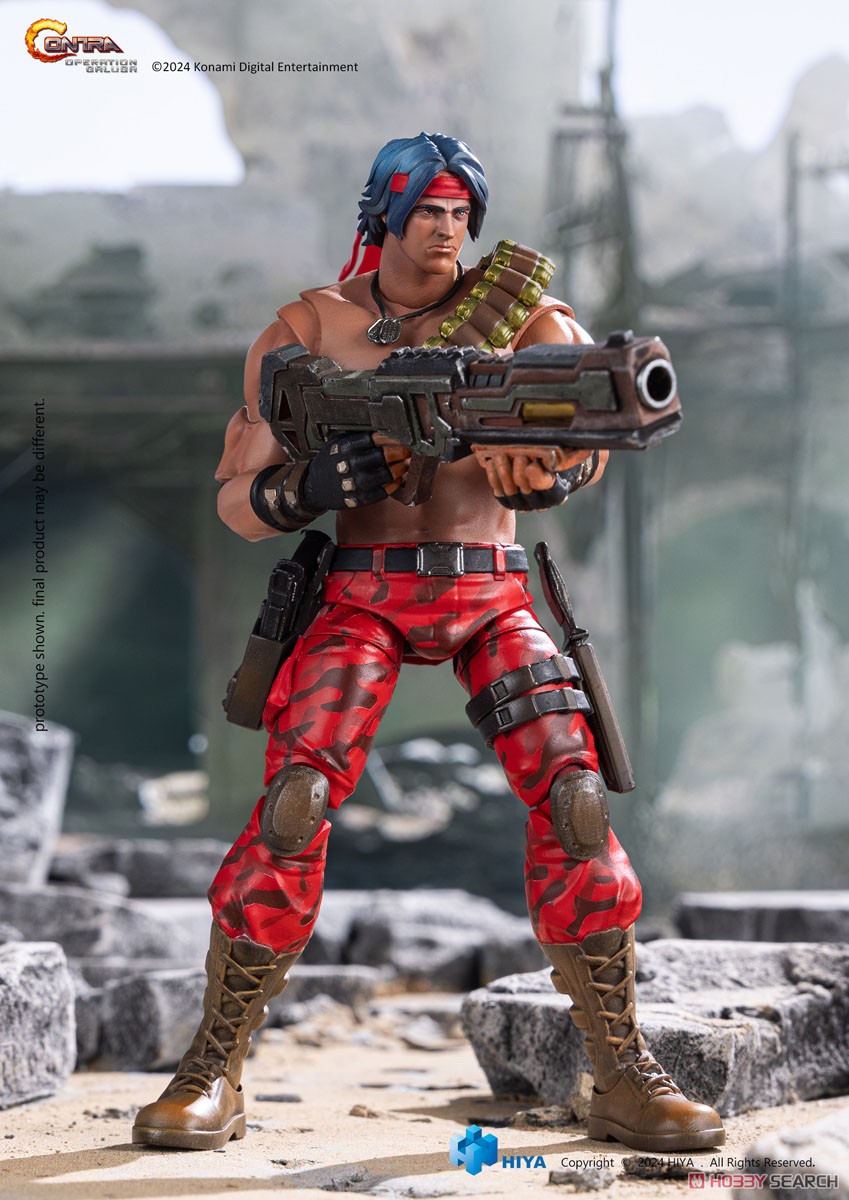 Contra: Operation Galuga 1/12 Exquisite Basic Action Figure Lance Bean (Completed) その他の画像1