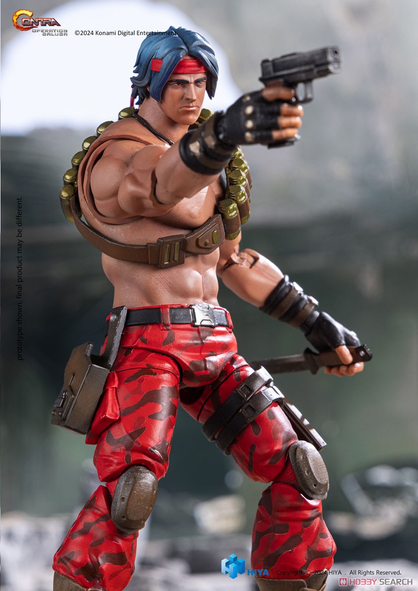 Contra: Operation Galuga 1/12 Exquisite Basic Action Figure Lance Bean (Completed) その他の画像3