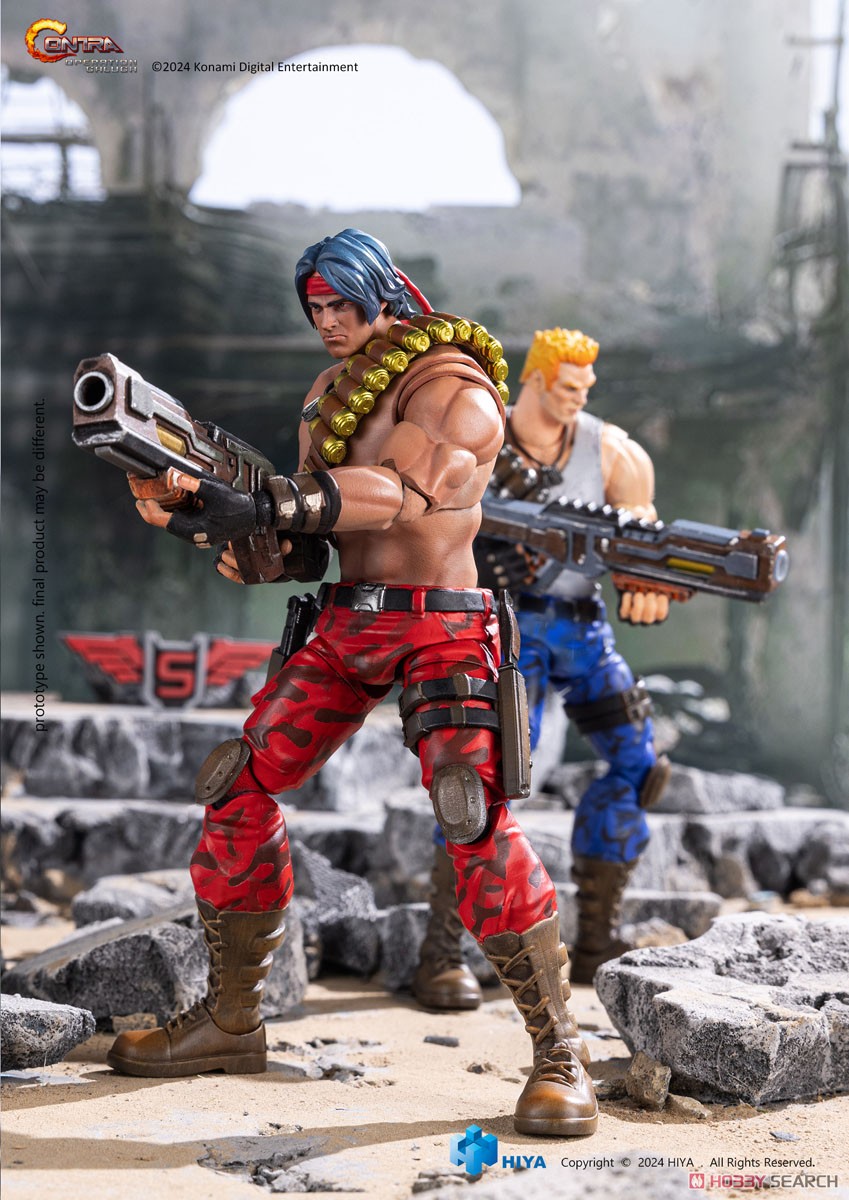 Contra: Operation Galuga 1/12 Exquisite Basic Action Figure Lance Bean (Completed) その他の画像4