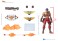 Contra: Operation Galuga 1/12 Exquisite Basic Action Figure Lance Bean (Completed) その他の画像5 Thumbnail