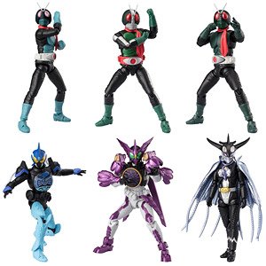 SHODO-XX Kamen Rider 10 (Set of 10) (Shokugan)