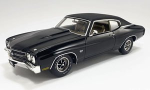 シボレー シェベル SS 427 1970年 ブラック (ミニカー)