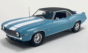 シボレー カマロ Z/28 1969年 ビニールTOP ブルー (ミニカー)