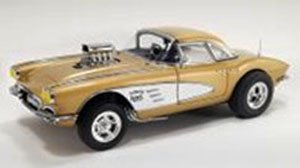 シボレー コルベット ガッサー 1961年 ラットフィンク 「逃亡者ヴェット」 (ミニカー)
