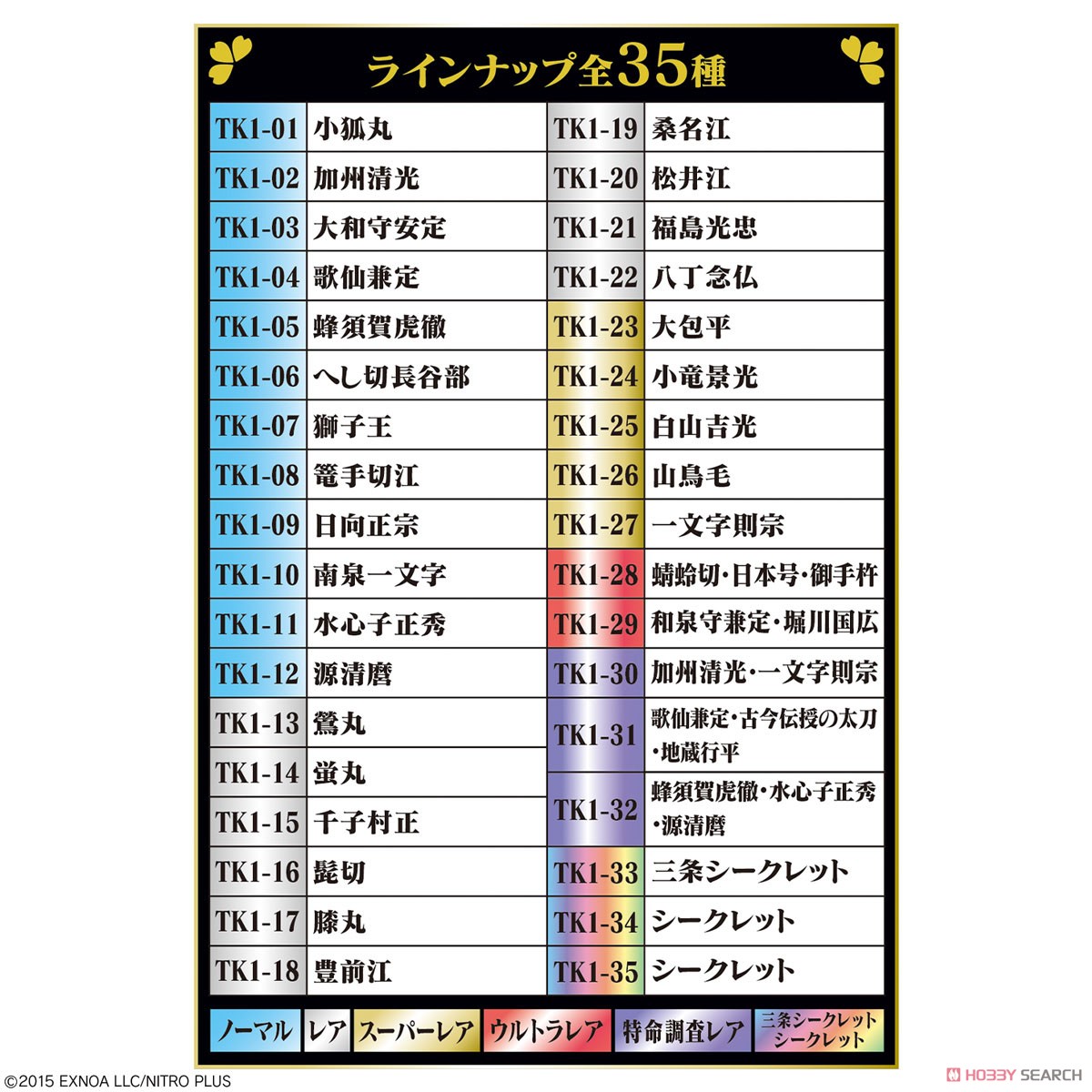にふぉるめーしょん 『刀剣乱舞ONLINE』 シールウエハース (20個セット) (食玩) その他の画像1