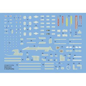 F-117A 第49戦闘航空群 デカール (デカール)