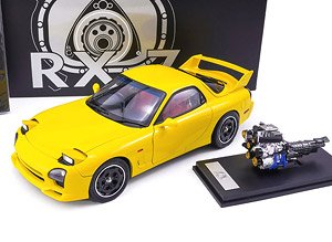 Mazda RX-7 Mazda Speed Aspec Yellow (ミニカー)
