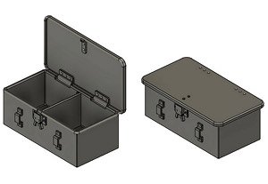 Magazines and ammunition boxes for the Lewis (Plastic model)