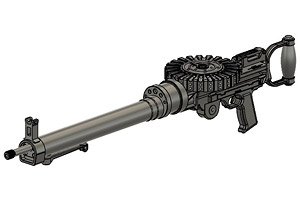 Machine gun Lewis A (Plastic model)