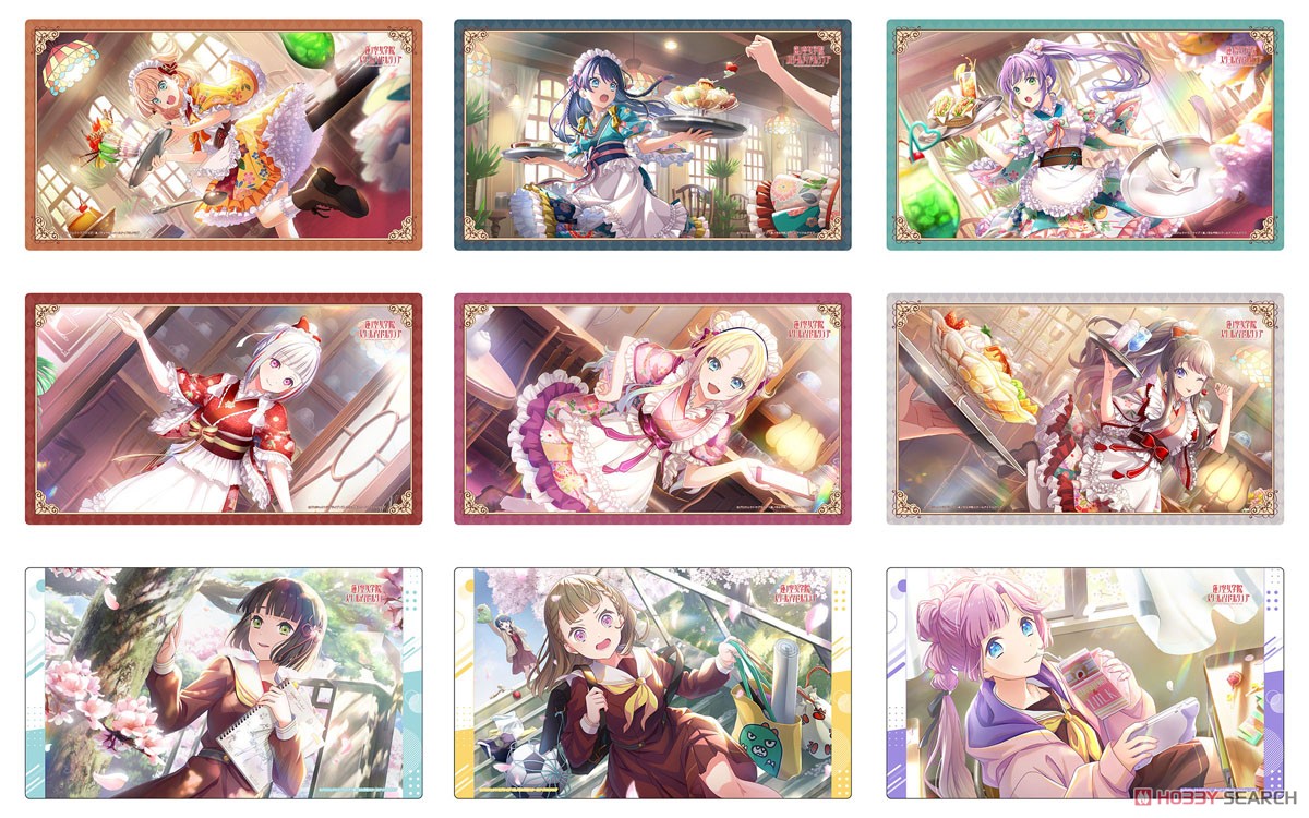 ラブライブ！蓮ノ空女学院スクールアイドルクラブ ラバーマット 夕霧綴理/喫茶ハスノソラ (キャラクターグッズ) その他の画像1