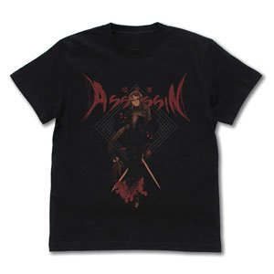 Fate/Grand Order アサシン/虞美人 Tシャツ 英霊召喚Ver. BLACK XL (キャラクターグッズ)
