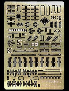 WW.II 連合軍機アンテナ エッチングパーツ (プラモデル)