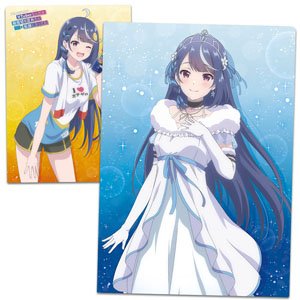 VTuberなんだが配信切り忘れたら伝説になってた クリアファイル 淡雪＆シュワちゃん (キャラクターグッズ)