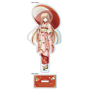 The Angel Next Door Spoils Me Rotten [Especially Illustrated] Big Acrylic Stand Mahiru Shiina (Maiko) (Anime Toy)