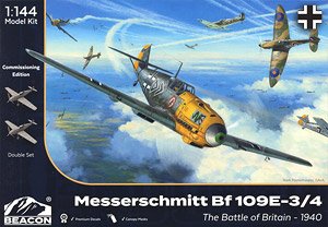 Messerchmitt Bf109E-3/4 `The Battle of Britain - 1940` Dual Combo (Plastic model)