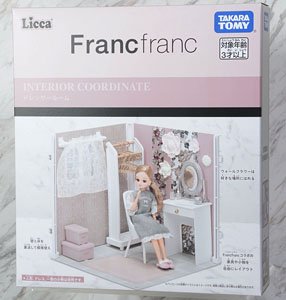 Licca Interior Coordinate Dressing room (Francfranc) (Licca-chan)
