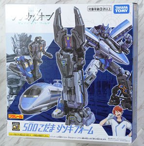Shinkansen Deformation Robot Shinkalion CW 500 Kodama & Jinki Form (Plarail)