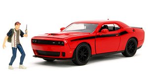 2015 Dodge Challenger SRT Hellcat w/Glenn Figure (The Walking Dead) (Diecast Car)